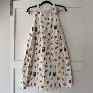 Maeve Sleeveless Beaded Shift Mini Dress - Ivory Combo